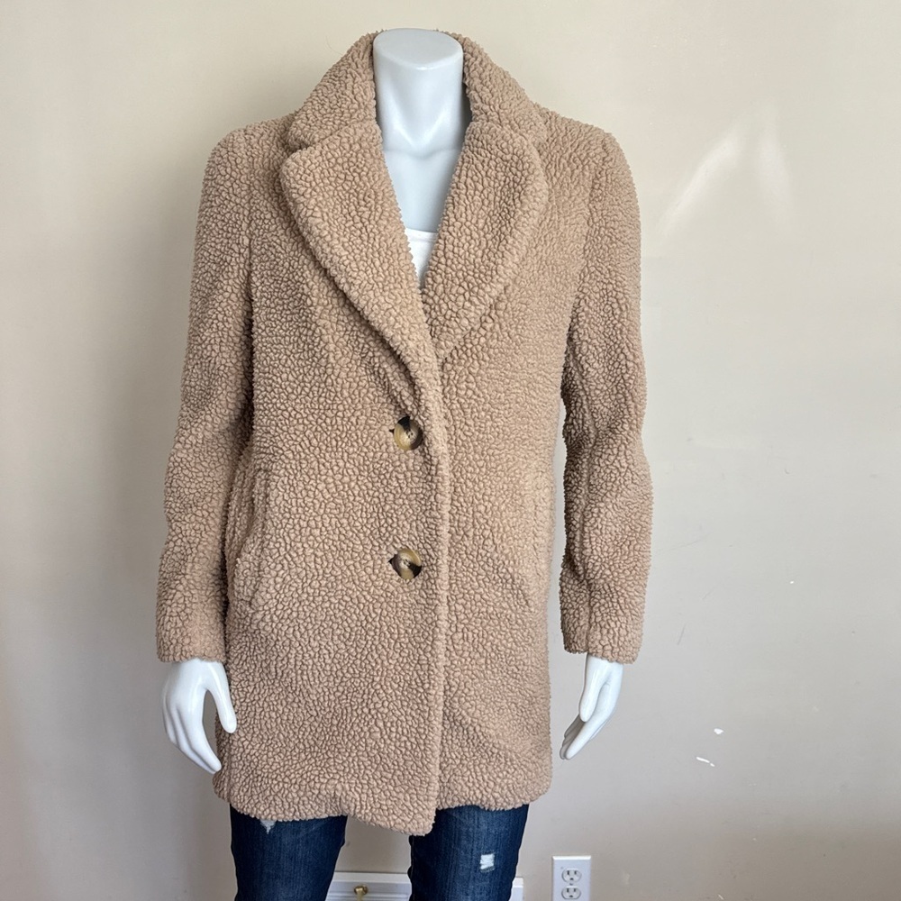 Urban Heritage - Sherpa Teddy Coat. Small